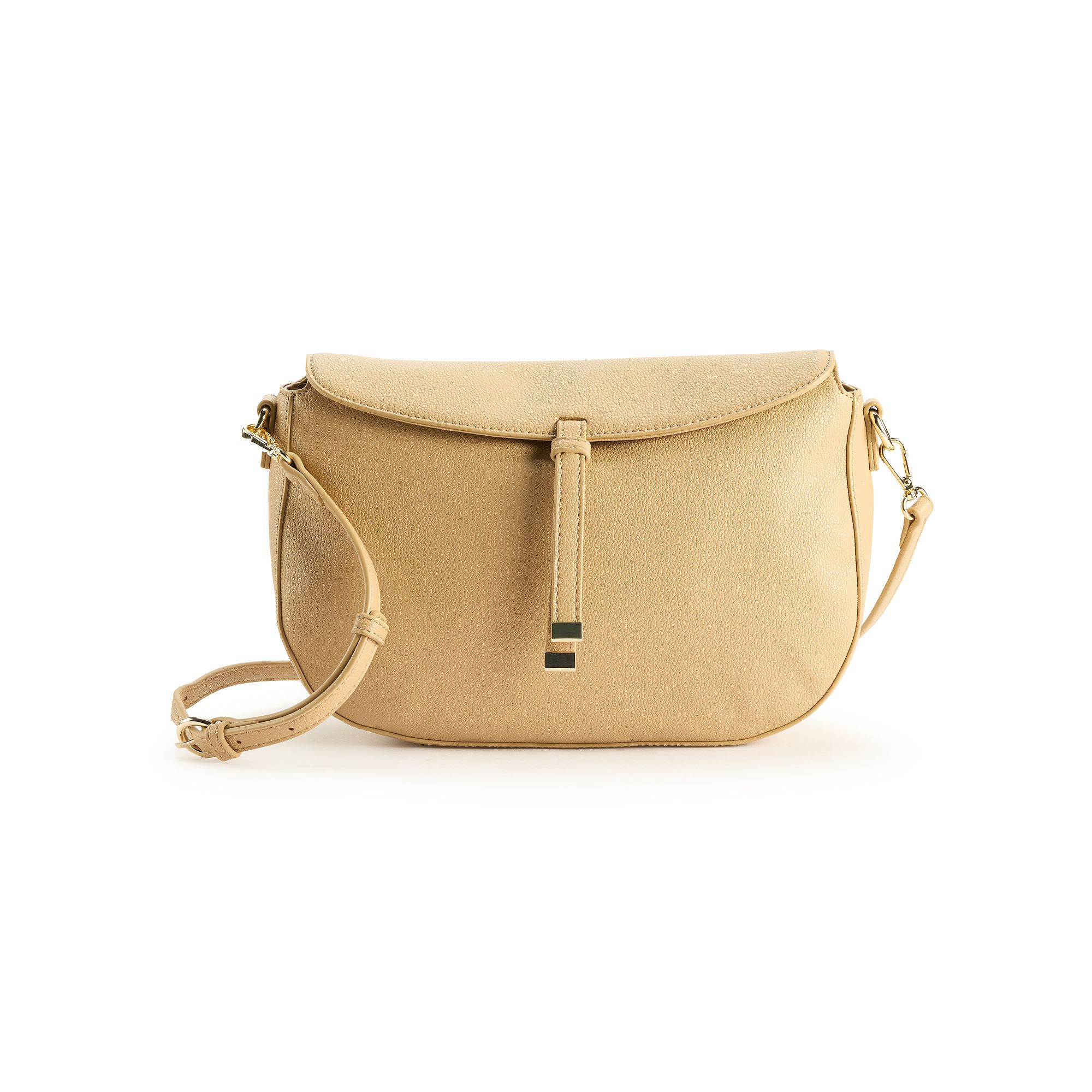 LC Lauren Conrad Natasha Crossbody Bag, Light Camel