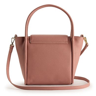 LC Lauren Conrad Quinn Mini Tote Crossbody Bag