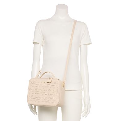 LC Lauren Conrad Hallie Lunch Box Crossbody Bag