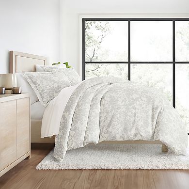 Urban Loft's 3 pc Patterned Duvet Bedding Set - Weathered Floral