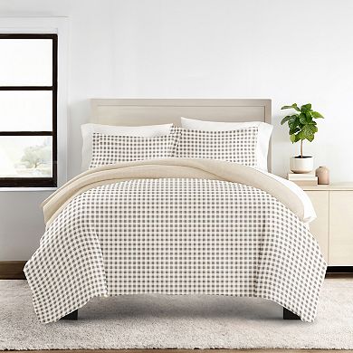 Urban Loft's 3 pc Reversible Duvet Bedding Set in Rustic & Homey Patterns