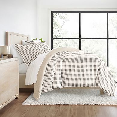 Urban Loft's 3 pc Reversible Duvet Bedding Set in Rustic & Homey Patterns
