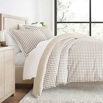 Urban Loft's 3 pc Reversible Duvet Bedding Set in Rustic & Homey Patterns