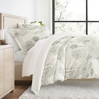 Urban Loft's 3 pc Patterned Duvet Bedding Set - Paradise Toile