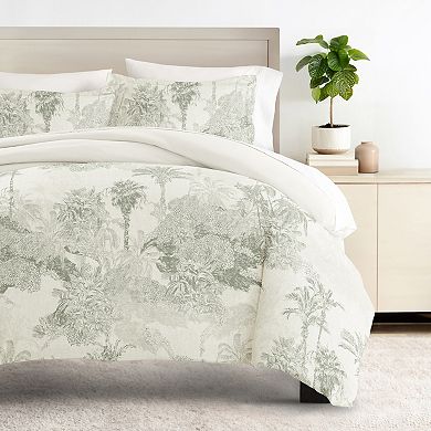 Urban Loft's 3 pc Patterned Duvet Bedding Set - Paradise Toile