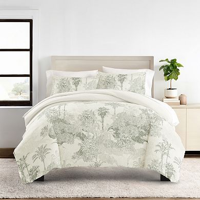 Urban Loft's 3 pc Patterned Duvet Bedding Set - Paradise Toile