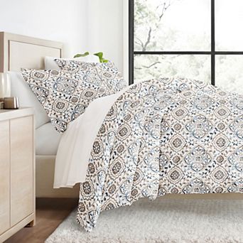 Urban Loft's 3 pc Patterned Duvet Bedding Set - Oasis