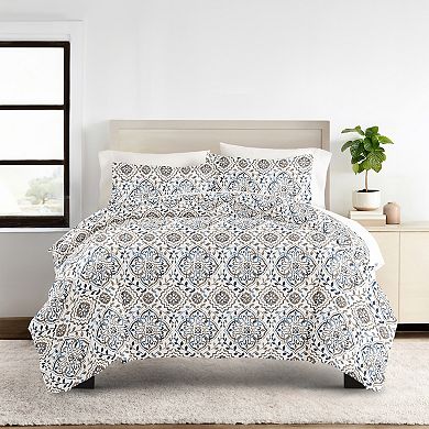 Urban Loft's 3 pc Patterned Duvet Bedding Set - Oasis