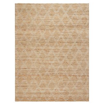 Town & Country Terra Sol Interwoven Diamond Hand-Knotted Flatwoven Area Rug