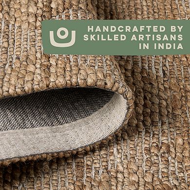 Town & Country Terra Sol Interwoven Diamond Hand-Knotted Flatwoven Area Rug