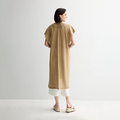 Women's Sonoma Goods For Life® Open Weave Duster