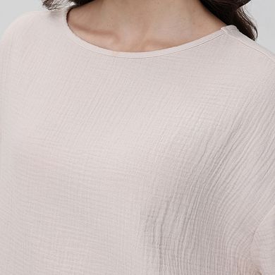 Women's Adyson Parker Long Sleeve Top and Shorts Set