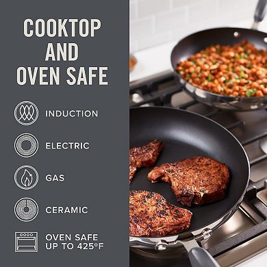 Zakarian by Dash TruPro 10-Piece Stainless Steel Stacking Sauce Pan Set