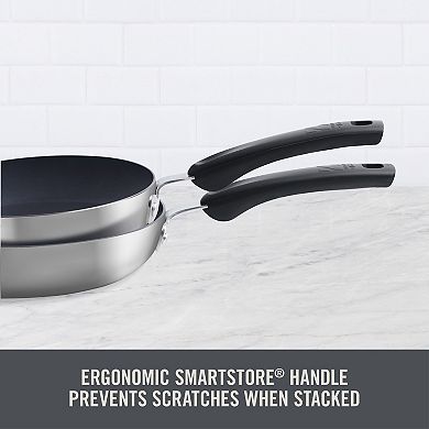 Zakarian by Dash TruPro 12-Inch Stainless Steel Fry Pan