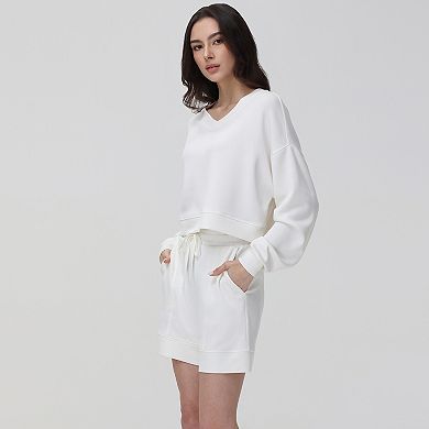 Women's Adyson Parker V-Neck Pajama Top & Pajama Shorts Set