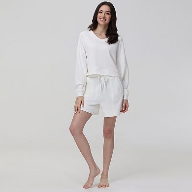 Women's Adyson Parker V-Neck Pajama Top & Pajama Shorts Set