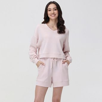 Women's Adyson Parker V-Neck Pajama Top & Pajama Shorts Set