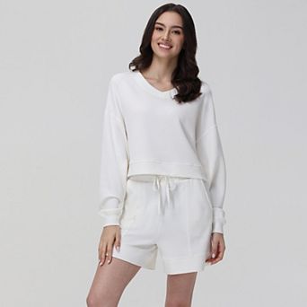 Women's Adyson Parker V-Neck Pajama Top & Pajama Shorts Set