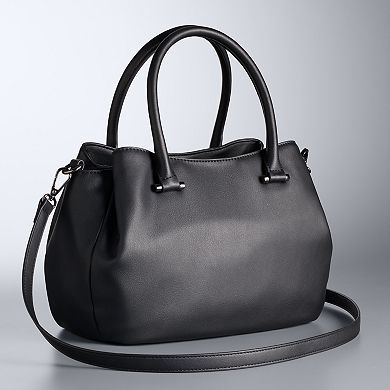 Simply Vera Vera Wang Caitlin Functional Satchel Bag