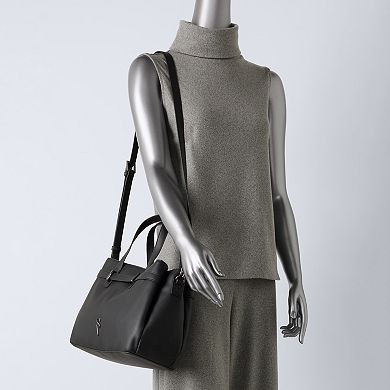 Simply Vera Vera Wang Valeria Belted Satchel Bag