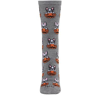 Pumpkin Puppy Holiday Crew Socks