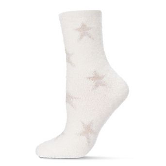 Metallic Star Cbd Infused Cozy Crew Socks