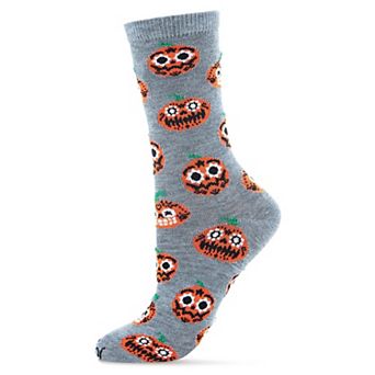 Spooky Pumpkins Crew Socks