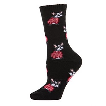 Sweater Dog Novelty Boot Socks
