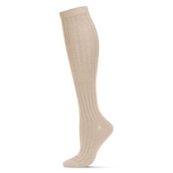 Rib Cashmere Blend Knee High Sock