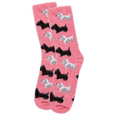 Scotties Cozy Nonslip Crew Socks