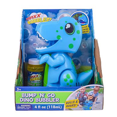 Maxx Bubbles Bump'n Go Dino Bubbler