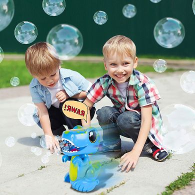 Maxx Bubbles Bump'n Go Dino Bubbler