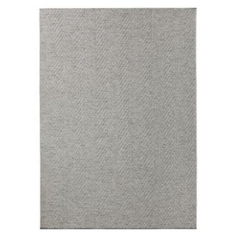 Town & Country Pax Herringbone Textured Solid Everwash Washable Area Rug