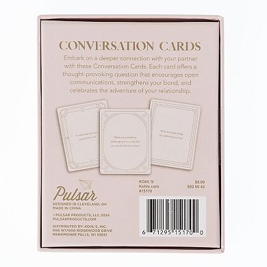 Pulsar Conversation Starter Cards - Couples