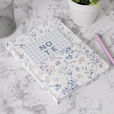 Pulsar 2-Piece Notebook Floral & Gingham Mini Notebook Set