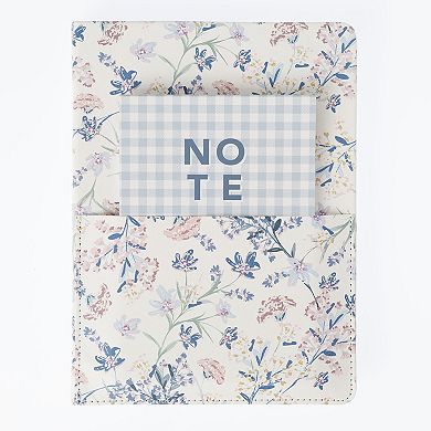 Pulsar 2-Piece Notebook Floral & Gingham Mini Notebook Set