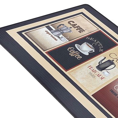 Achim Cozy Café 18" x 30" Anti Fatigue Mat