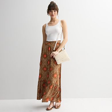 Juniors' SO® Tiered Single Tiered Maxi Skirt