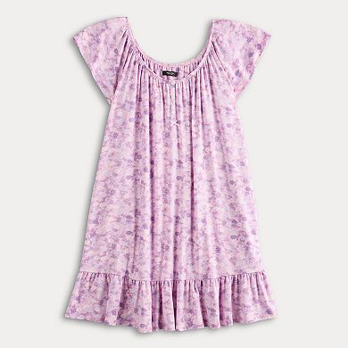Women's Simply Vera Vera Wang Short Sleeve Sleepshirt Nightgown