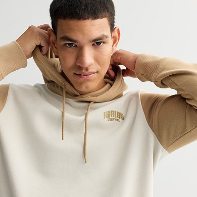 Men's Hurley Color Block Fleece Pullover Hoodie