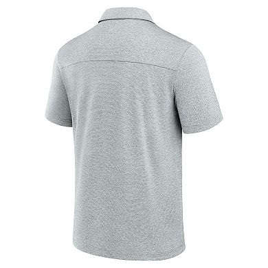 Men's Fanatics Gray Oklahoma Sooners Performance Polo