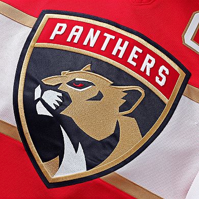 Men's Fanatics Aleksander Barkov Red Florida Panthers Home Premium Jersey