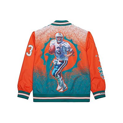Men's Mitchell & Ness Dan Marino Aqua Miami Dolphins Retired