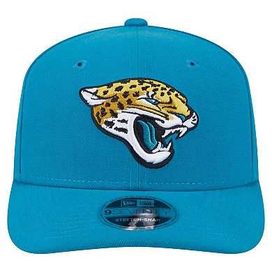 Men's New Era Teal Jacksonville Jaguars 9SEVENTY Stretch-Snap Hat