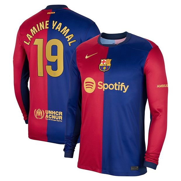 Nike FC Barcelona Lamine Yamal 19番シャツ Nike Barcelona Dri-Fit ADV Match Home Lamine Yamal 19 Jersey