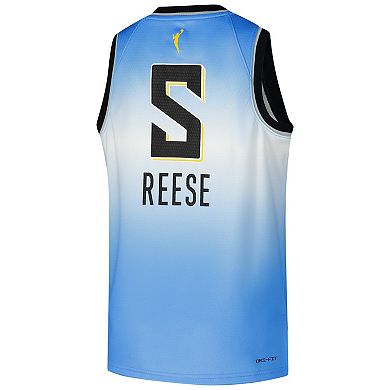 Youth Nike Angel Reese Light Blue Chicago Sky 2024 Draft Expansion WNBA Rebel Jersey