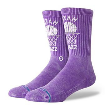 Unisex Stance Purple Utah Jazz Vintage Crew Sock