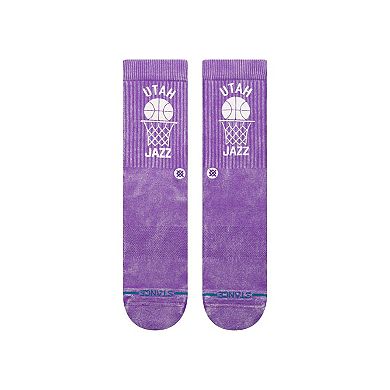 Unisex Stance Purple Utah Jazz Vintage Crew Sock