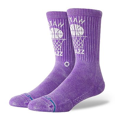Unisex Stance Purple Utah Jazz Vintage Crew Sock