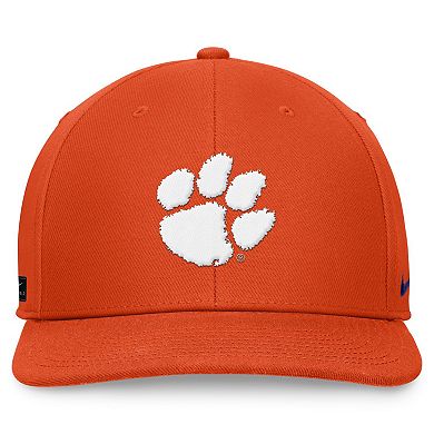 Men's Nike Orange Clemson Tigers On-Field Pro Bill Snapback Hat